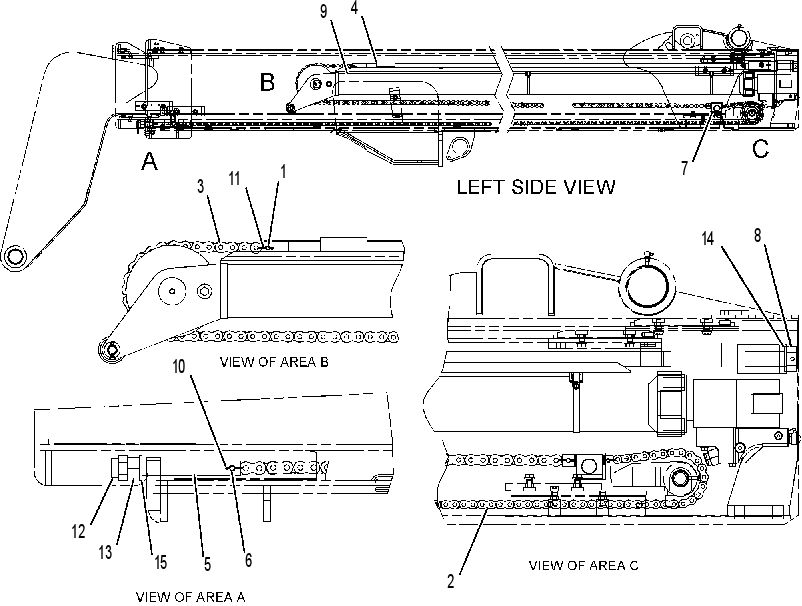 CHAIN GP-BOOM 1979720 CAT