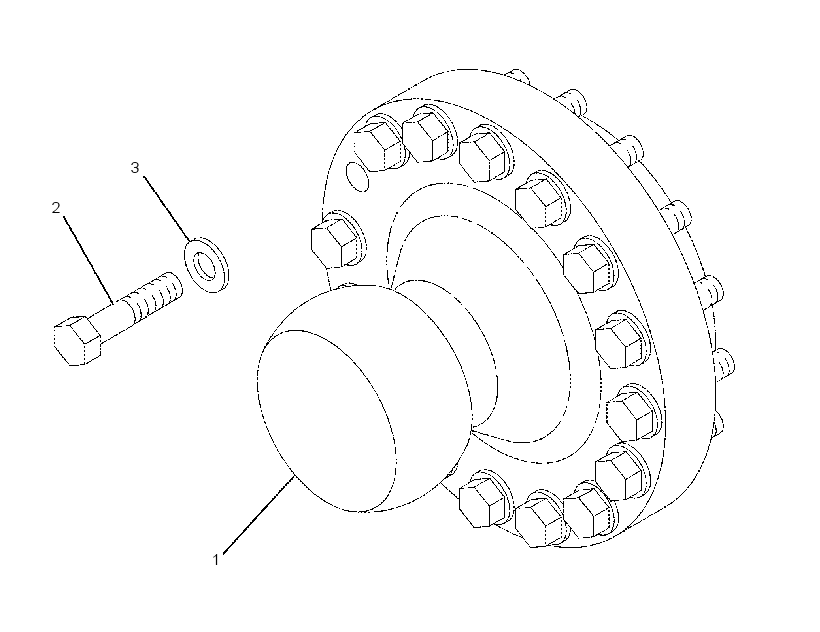 TRUNNION GP-BULLDOZER 2441977 CAT