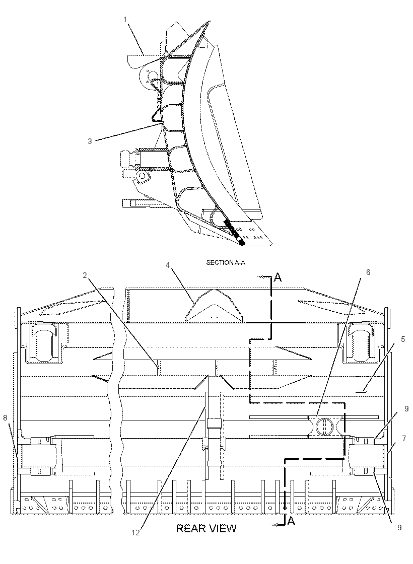 BLADE AS-SEMI-UNIVERSAL 1362751 CAT
