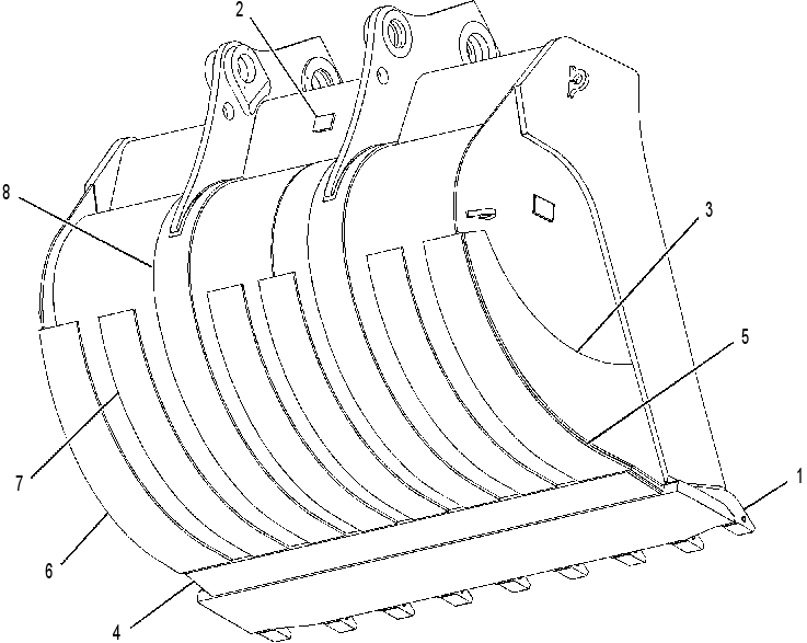 BUCKET AS-COAL 1213876 CAT