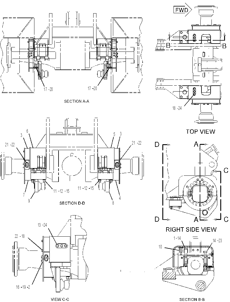 GUARD GP-AXLE 2159583 CAT