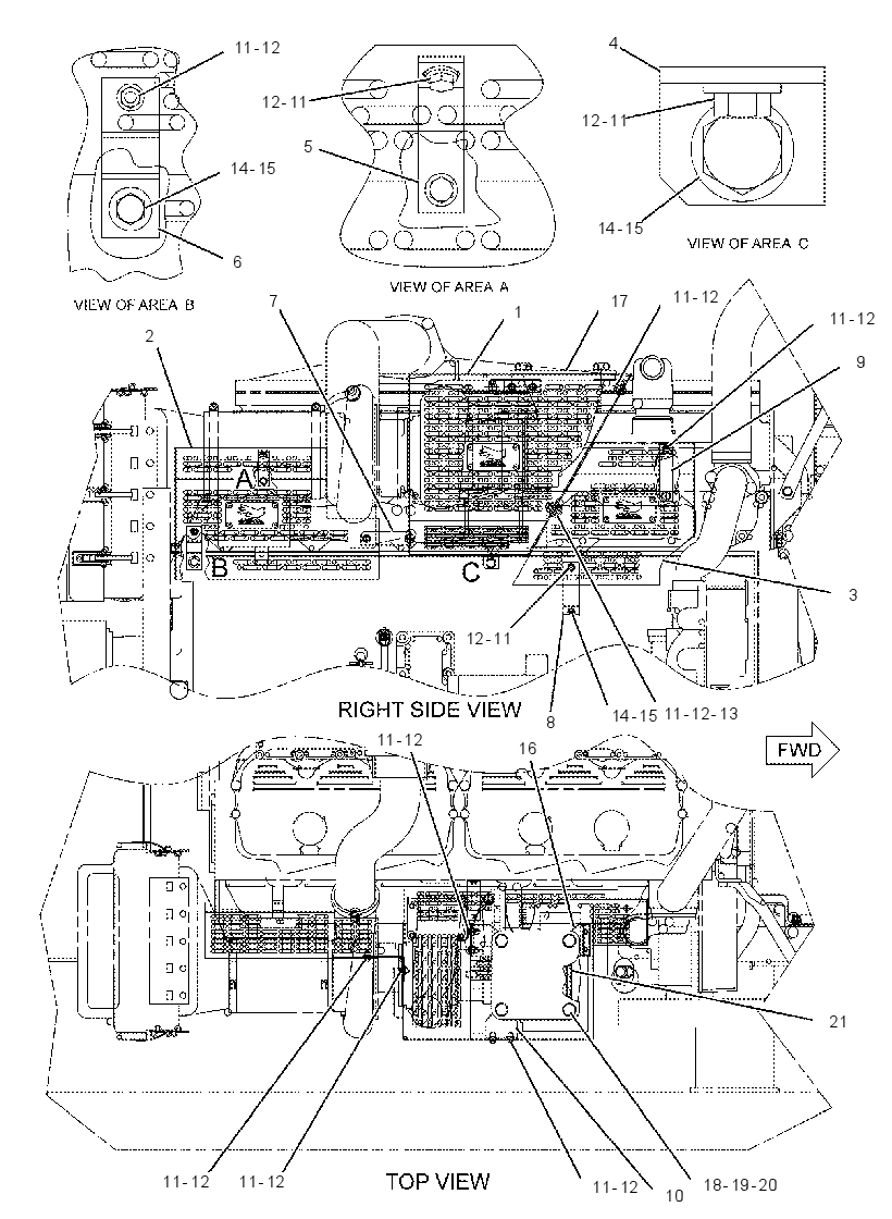 GUARD GP-ENGINE 2030841 CAT