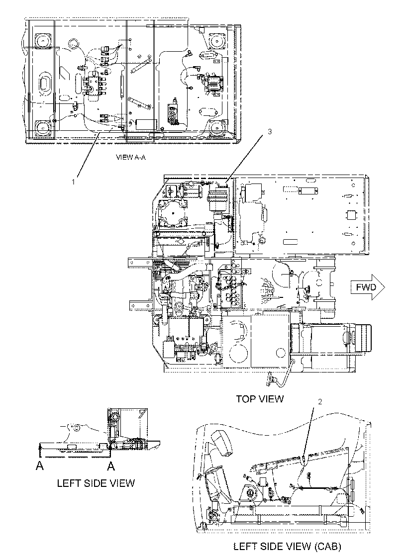 WIRING GP-HYDRAULIC CONTROL 2388489 CAT
