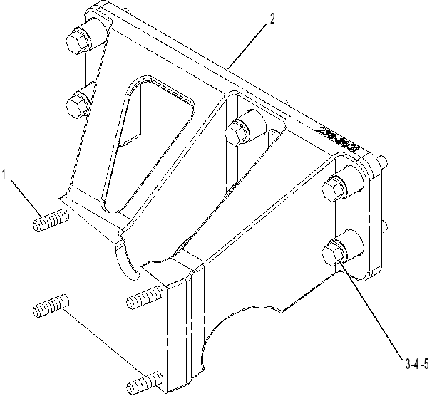 SUPPORT GP-TURBOCHARGER 2247282 CAT