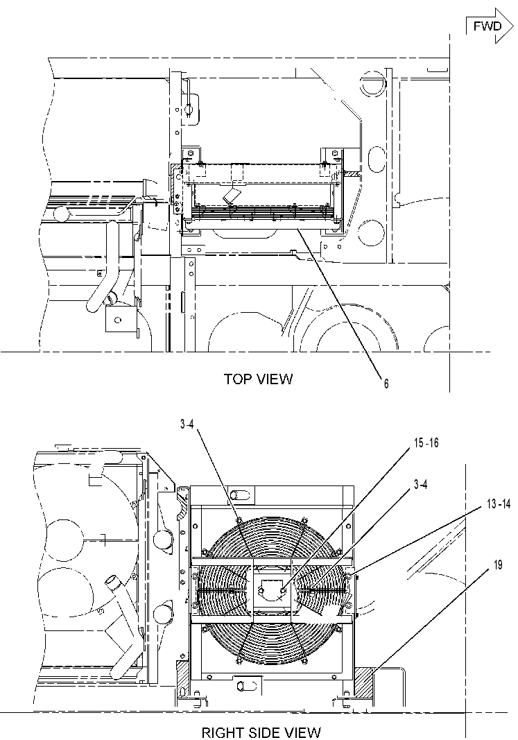 COOLER & MTG GP-HYDRAULIC OIL 2355772 CAT