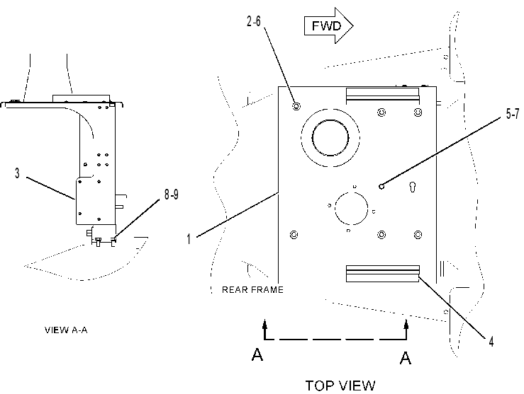 AIR INLET SUPPORT GROUP 2169727 CAT