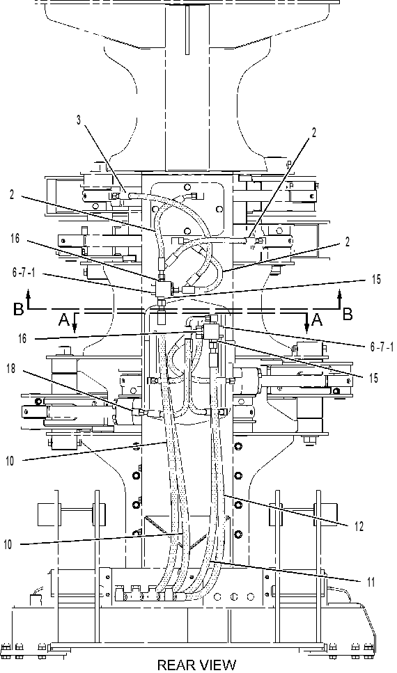 LINES GP-FELLING HEAD CYLINDER 2408976 CAT