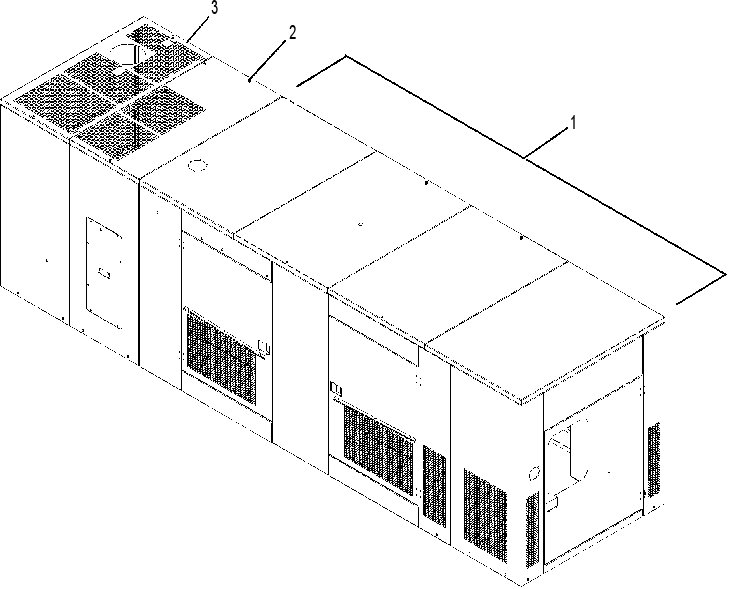 ENCLOSURE GP-GENSET 2390463 CAT