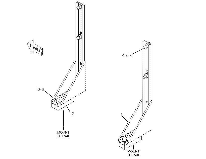 MOUNTING GP-WATER SEPARATOR 2261110 CAT