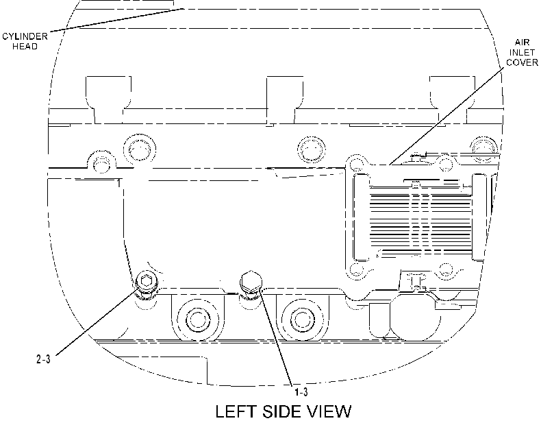 FASTENER GP-INLET MAN COVER 2366608 CAT