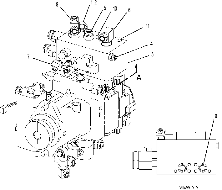 VALVE & MTG GP-VIBRATORY 1873093 CAT