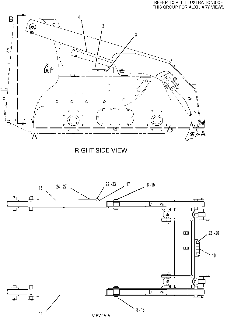 CYLINDER & MTG GP-LIFT ARM 2185799 CAT