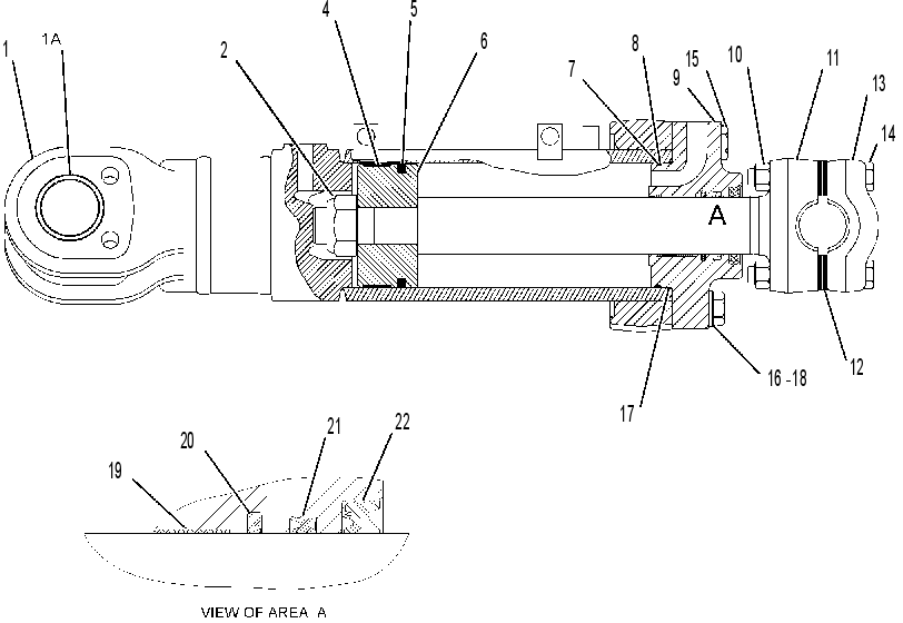 CYLINDER GP-TILT & TIP 1515171 CAT