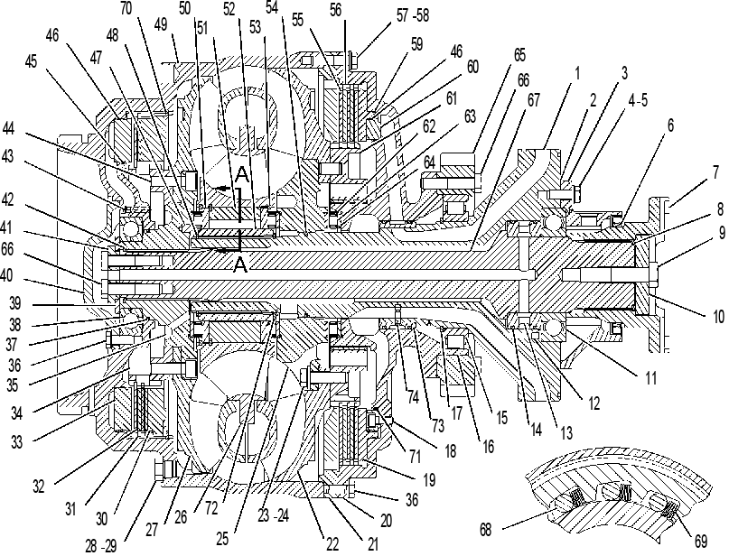 Гидротрансформатор 1457108 CAT