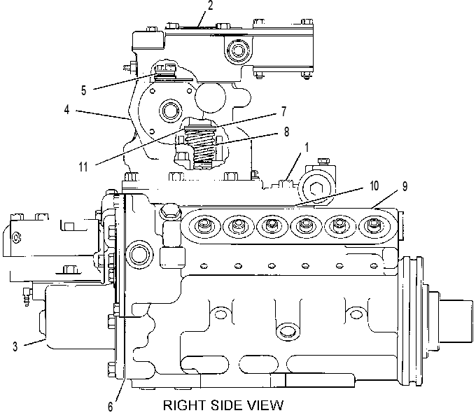 PUMP GP-GOV, FUEL INJ & TFR 2399638 CAT