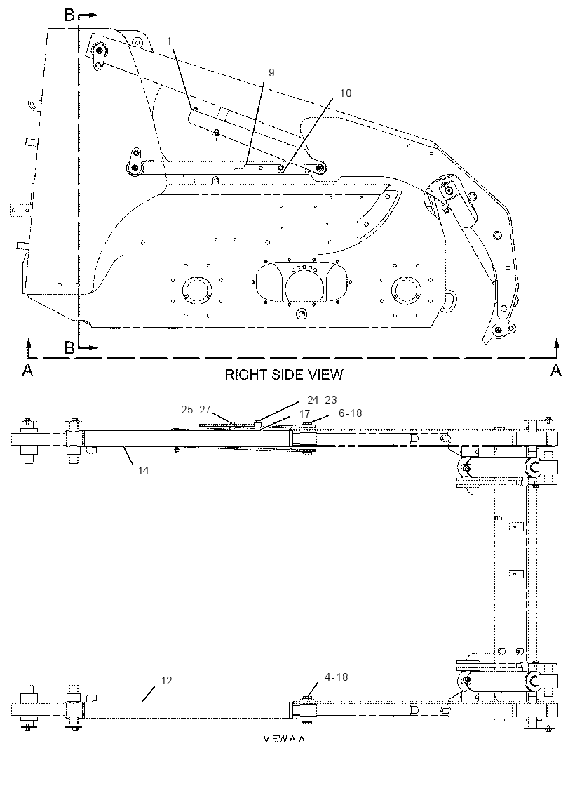 CYLINDER & MTG GP-LIFT ARM 2186799 CAT