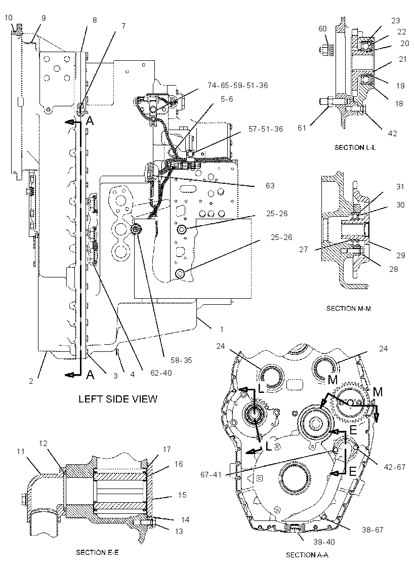 CASE & PARTS GP-TRANSMISSION 1809148 CAT