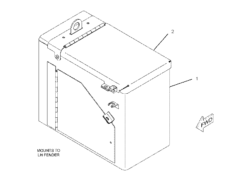 ENCLOSURE GP-FENDER 2370140 CAT