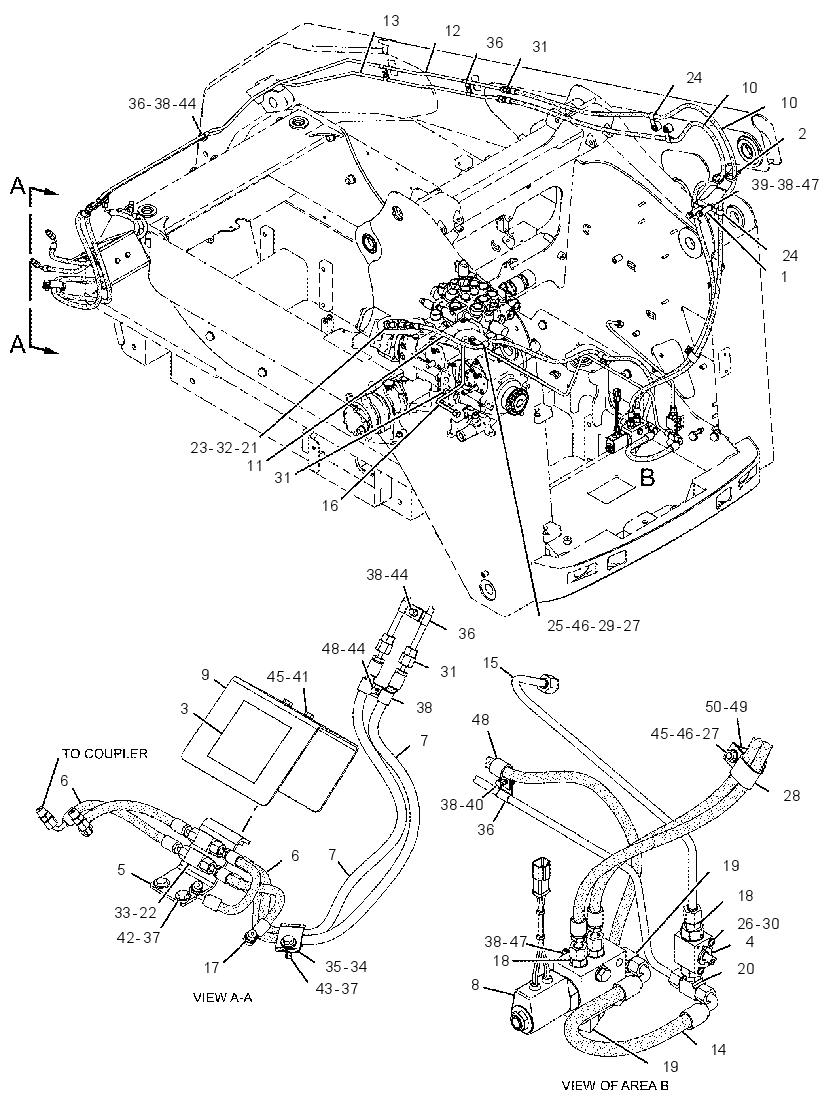 VALVE & LINES GP-COUPLER 2186625 CAT