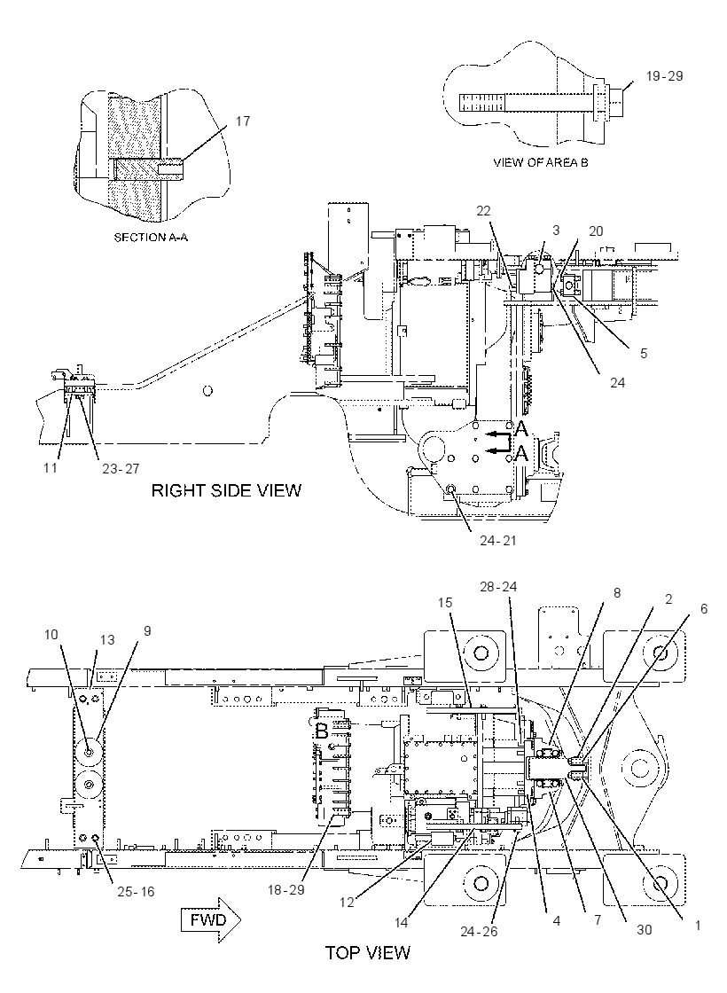 SUPPORT GP-ENGINE & XMSN 2273012 CAT