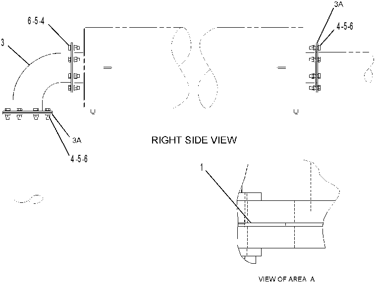 MOUNTING GP-MUFFLER 2432917 CAT