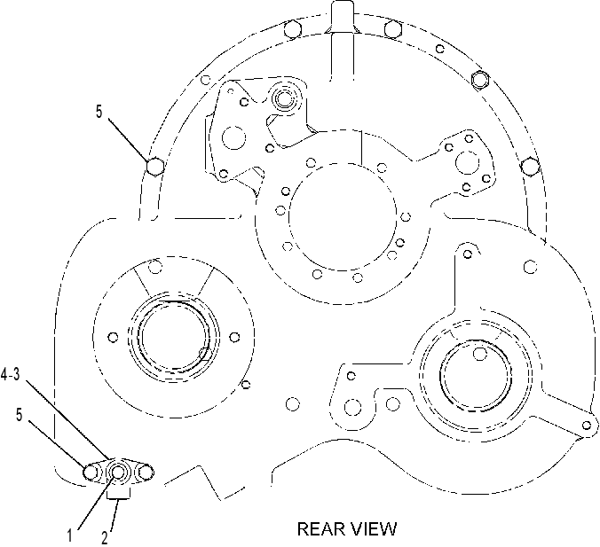 TORQUE CONVERTER MOUNTING GROUP 1759402 CAT
