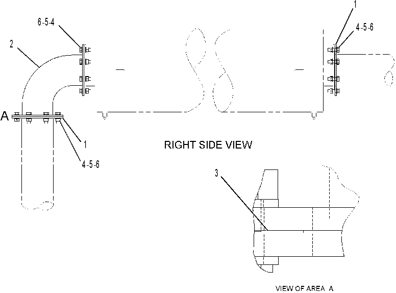MOUNTING GP-MUFFLER 2432916 CAT
