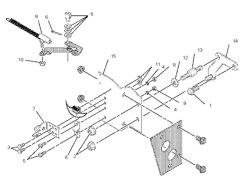 MOUNTING GP-BRACKET 2342435 CAT