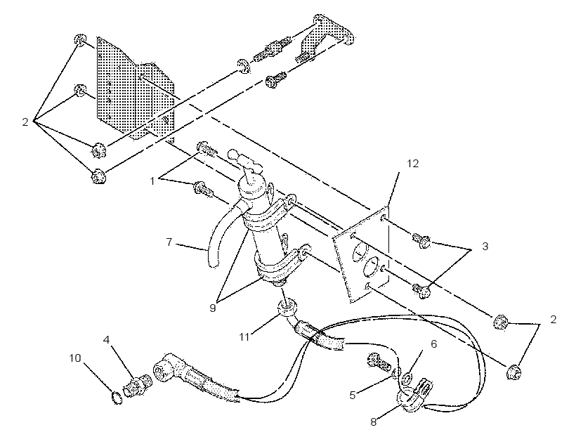 MOUNTING GP-SUMP PUMP 2378284 CAT