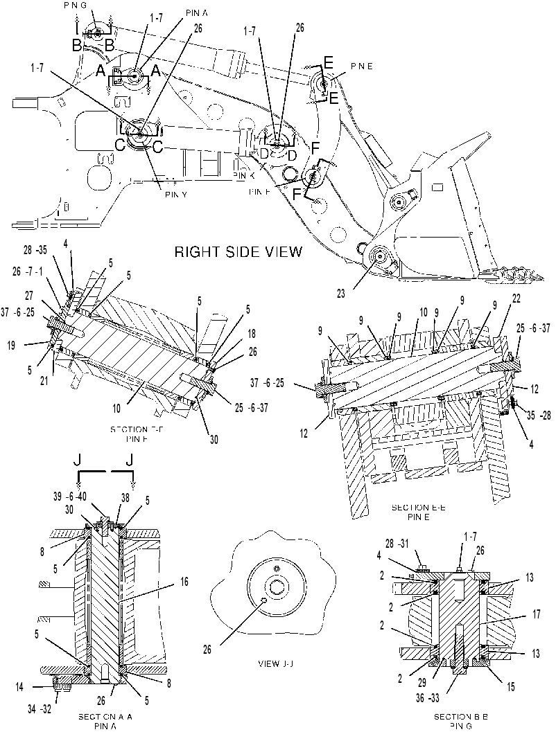 PIN & SEAL GP-LINKAGE 2065020 CAT