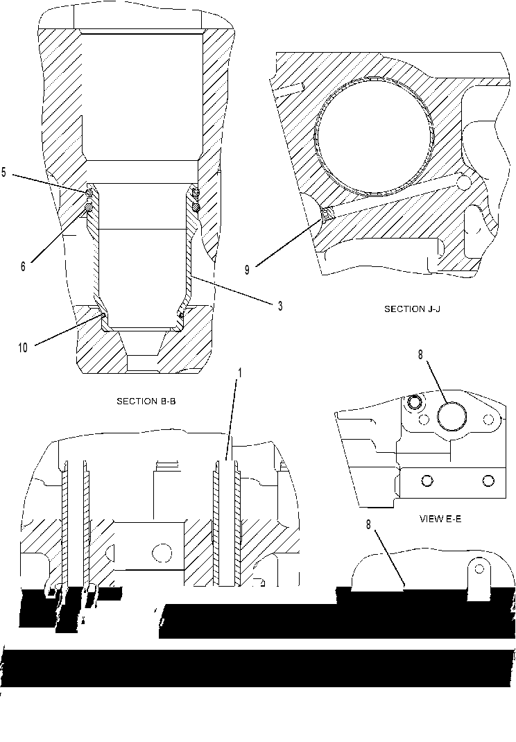 Головка блока цилиндров в сборе 2436741 CAT