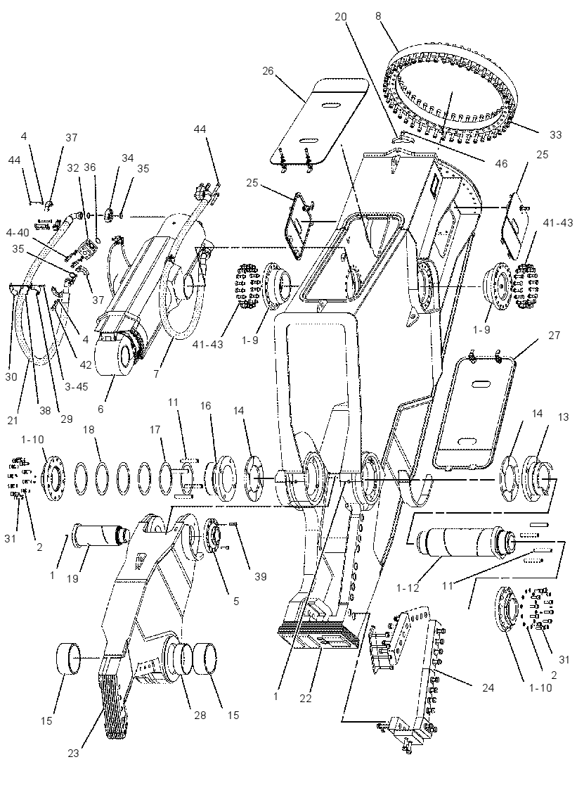 HOUSING GP-SHEAR 2350577 CAT