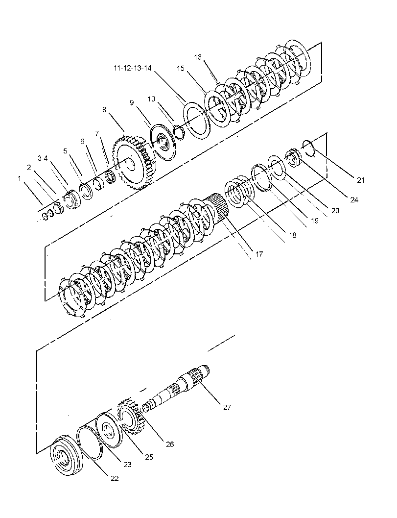 SHAFT GP-INTERMEDIATE 1938962 CAT
