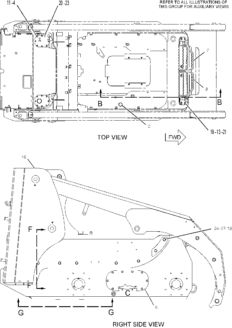 FRAME & MTG GP-MACHINE 2186975 CAT
