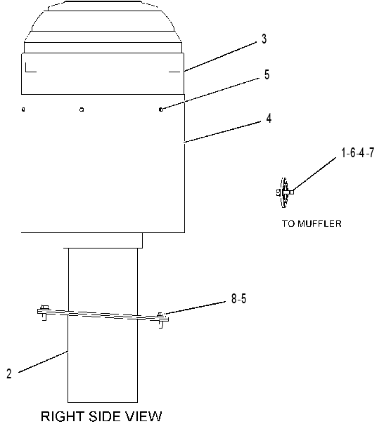 PRECLEANER AR 1607442 CAT