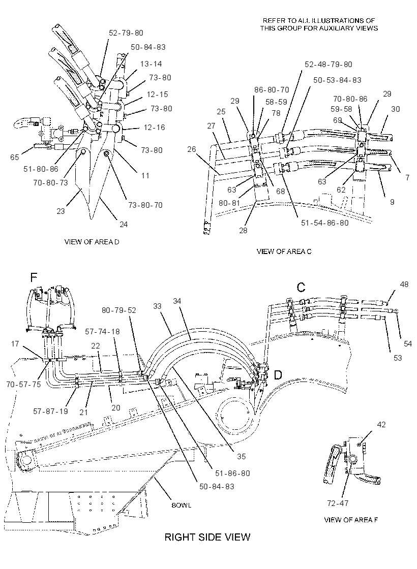 LINES GP-AUGER MOTOR 2421426 CAT