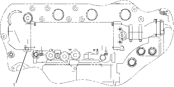 PLUG GP-ENGINE OIL COOLER 2247662 CAT