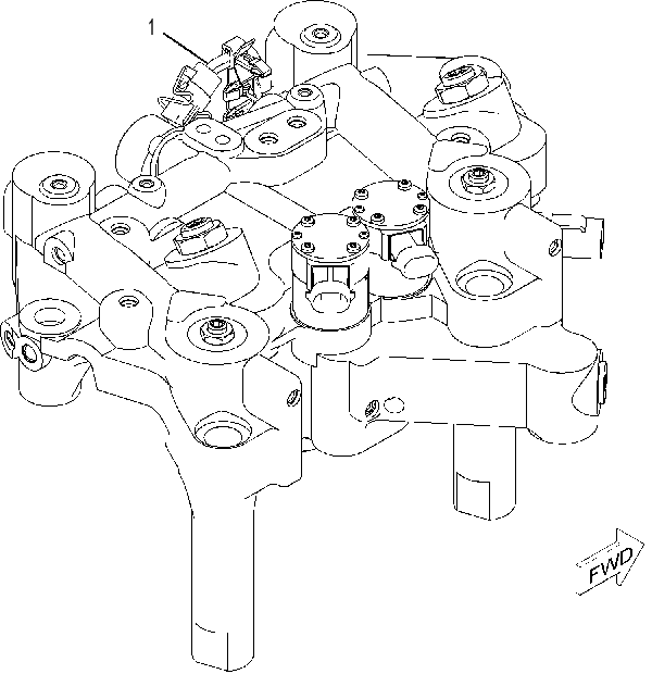 ACTUATOR AS-VALVE 2429001 CAT