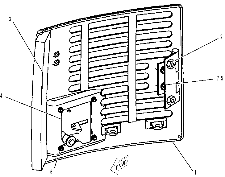 COVER GP-HOOD 1948854 CAT