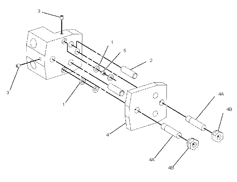 HOLDER GP-SAW BAR 1565252 CAT