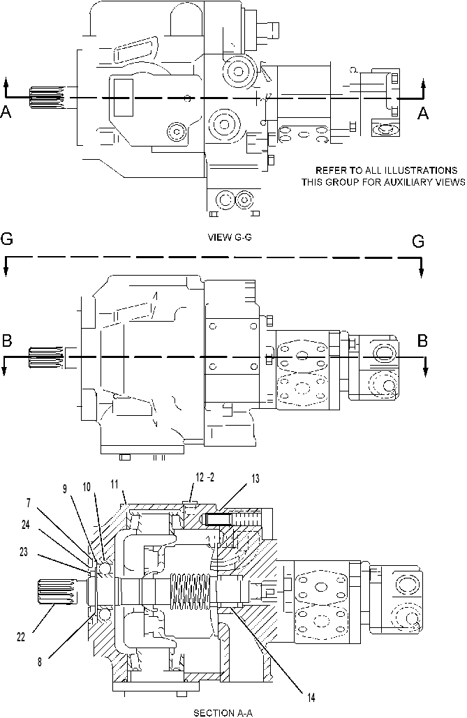 PUMP GP-PISTON & GEAR 1659270 CAT