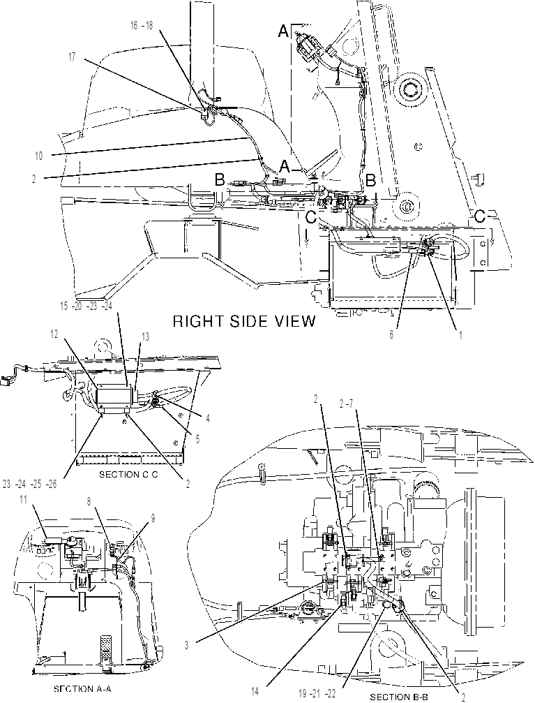WIRING GP-AUTOSHIFT 2408913 CAT
