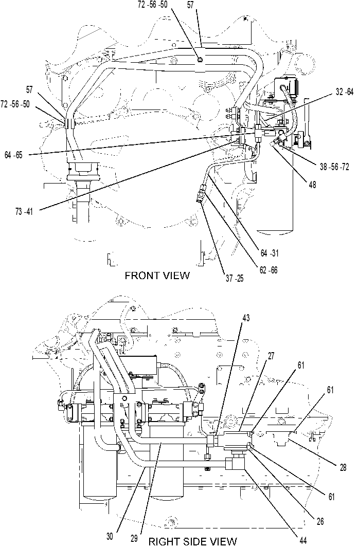 FILTER & LINES GP-ENGINE OIL 2433376 CAT