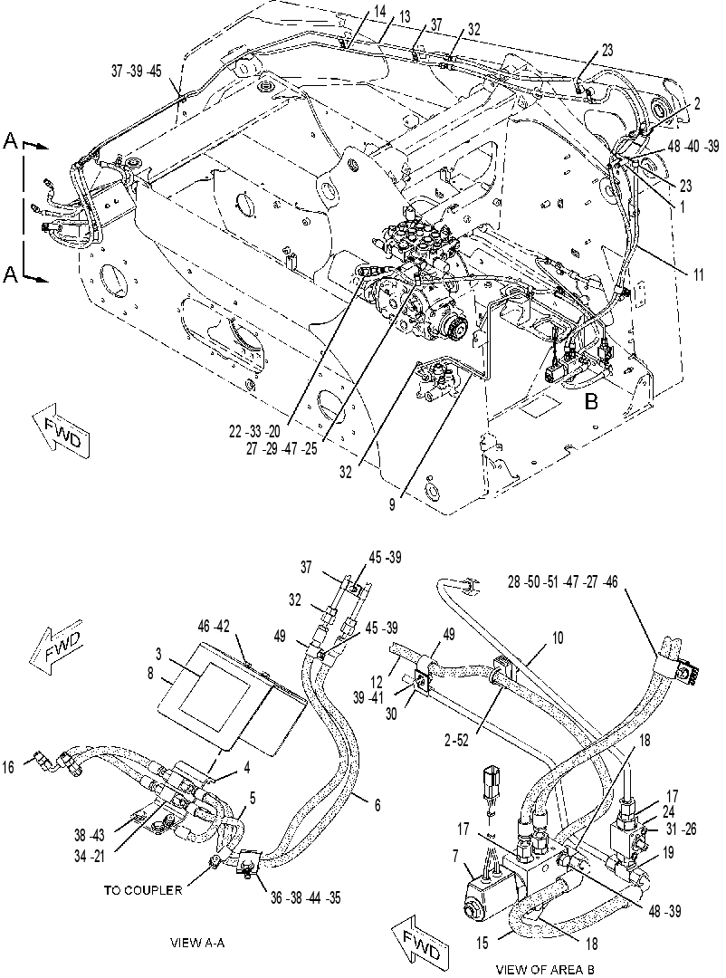 MANIFOLD & LINES GP-COUPLER 2185940 CAT