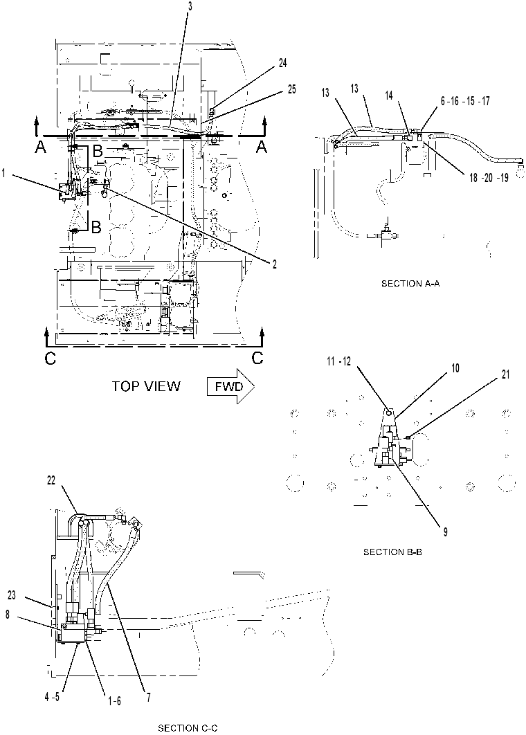 FAN ARRANGEMENT 2040672 CAT
