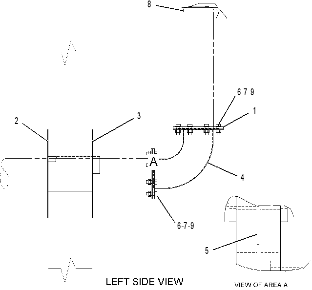 MOUNTING GP-EXHAUST 2432914 CAT