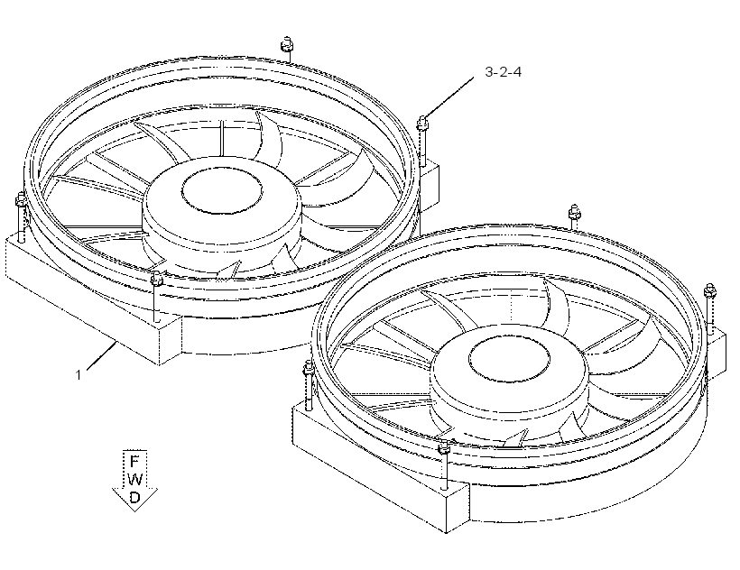 MOUNTING GP-FAN 2313793 CAT
