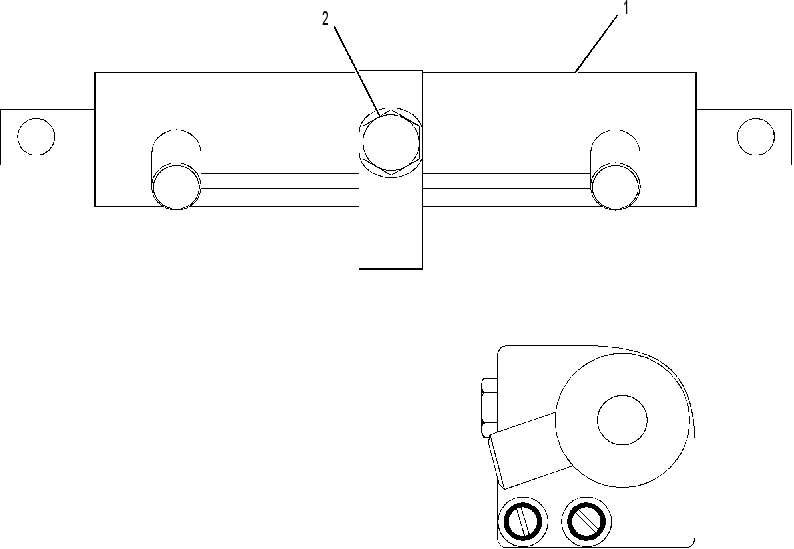 CYLINDER & VALVE GP-COUPLER 2364442 CAT
