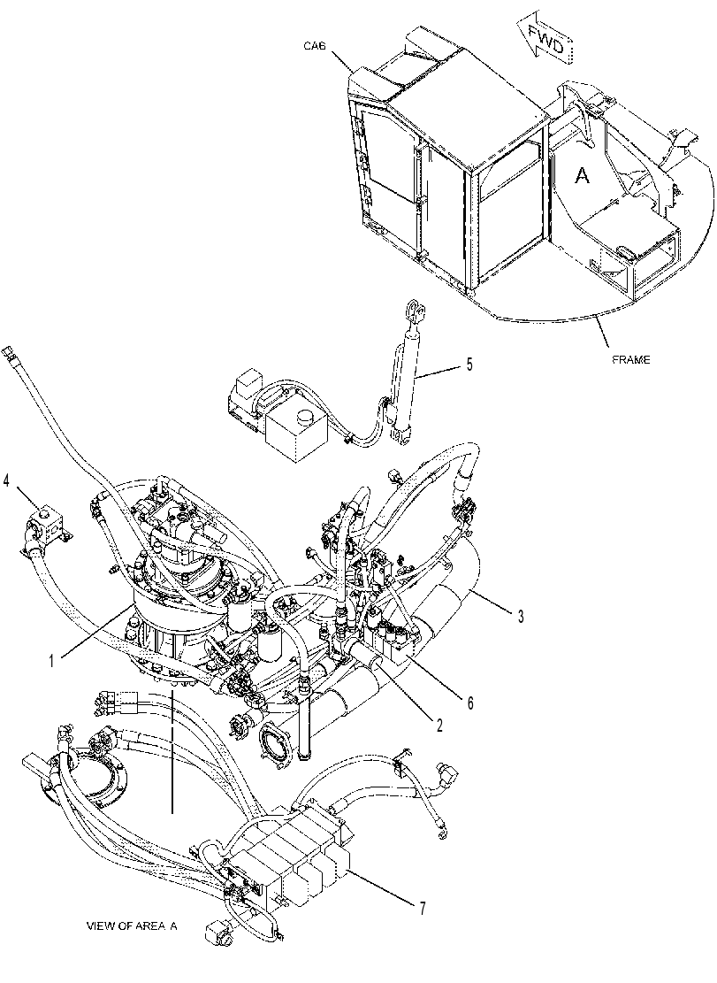 HYDRAULIC AR-TILT 2181919 CAT