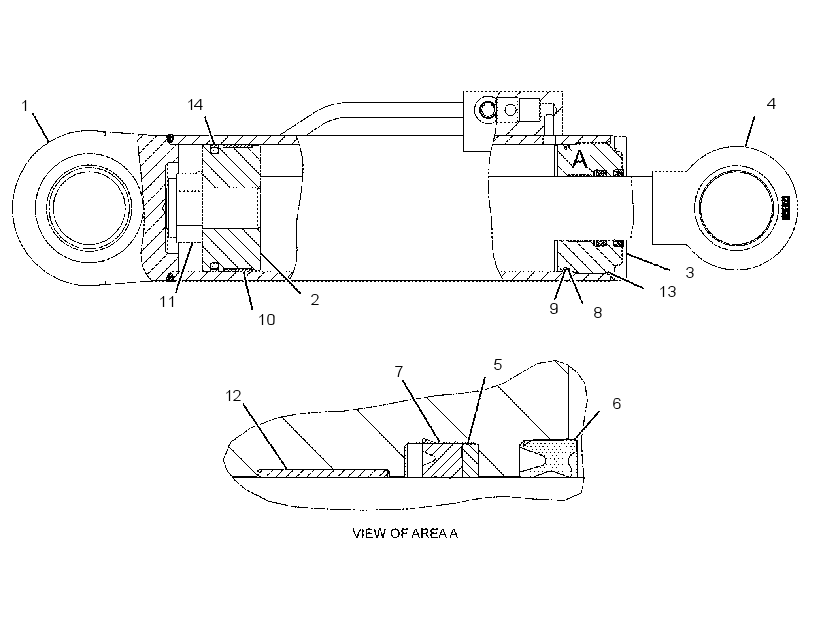 CYLINDER GP-FORK 2081617 CAT